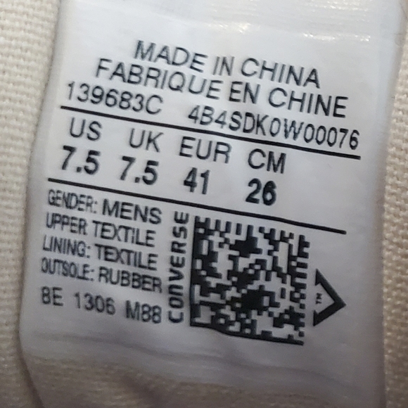 Converse Chuck Taylor All Star Men's Mid Skateboarding Sneakers. - Picture 5 of 16